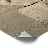 Verlichting van de Egyptische huisgod, Bes Poster (Hoek)