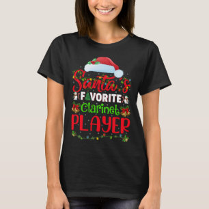Verlichting van de favoriete Clarinet Player-chatr T-shirt