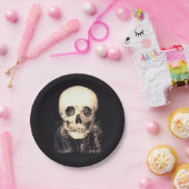 Verlichting van de huid papieren bordje (Feest)