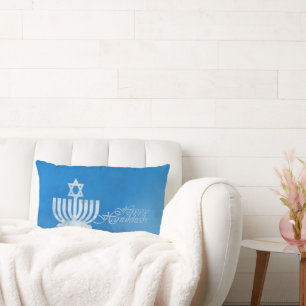 Verlichting van de Menorah Kussen