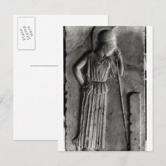 Verlichting van de Mourning Athena, c.460 Briefkaart (Voorkant / Achterkant)