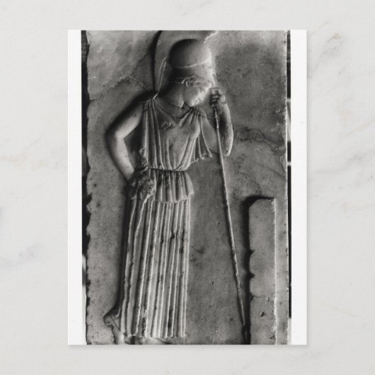 Verlichting van de Mourning Athena, c.460 Briefkaart (Voorkant)