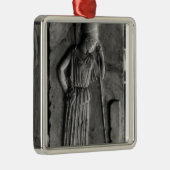 Verlichting van de Mourning Athena, c.460 Metalen Ornament (Rechts)