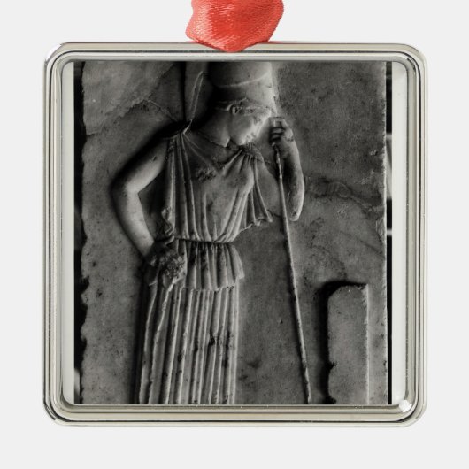 Verlichting van de Mourning Athena, c.460 Metalen Ornament (Voorkant)