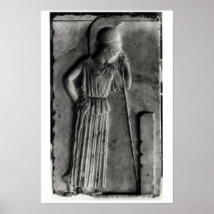Verlichting van de Mourning Athena, c.460 Poster
