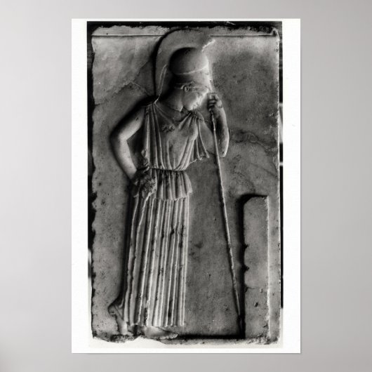 Verlichting van de Mourning Athena, c.460 Poster (Voorkant)