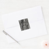 Verlichting van de Mourning Athena, c.460 Vierkante Sticker (Envelop)