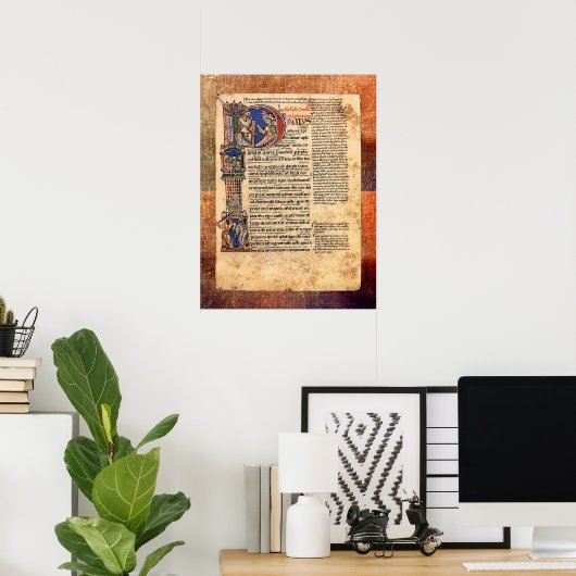 Verlichting van de pistolen van St Paul Renaissanc Poster (Thuiskantoor)