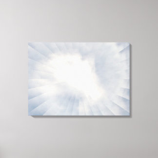 Verlichting van de zon canvas afdruk