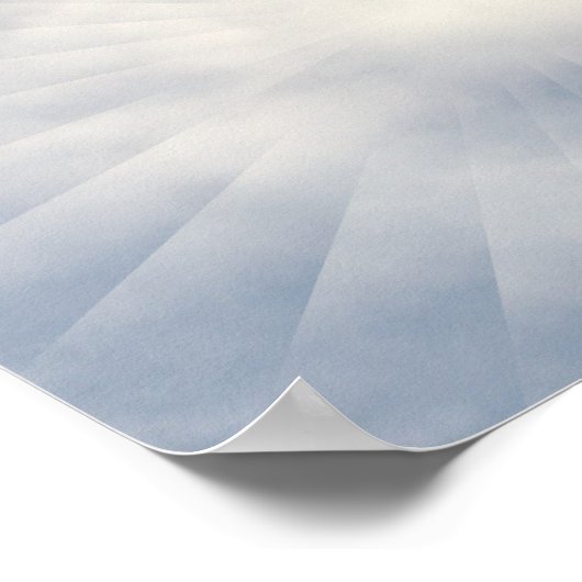 Verlichting van de zon poster (Hoek)