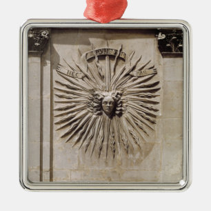Verlichting van de zon van de gevel metalen ornament