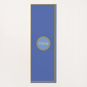 Verlichting van de zonsopgang in de oceaan, schild yogamat (Achterkant)