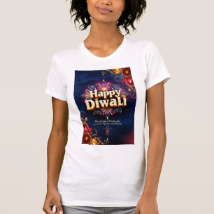 Verlichting van diyas en lampen t-shirt