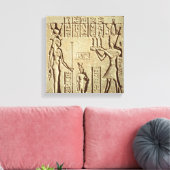 Verlichting van een farao canvas afdruk (Insitu (Woonkamer))