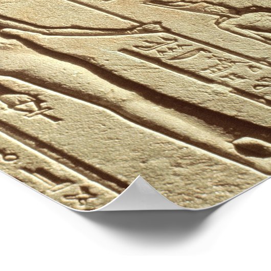 Verlichting van een farao poster (Hoek)