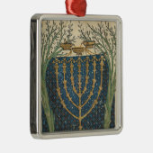 Verlichting van een menorah, van metalen ornament (Rechts)