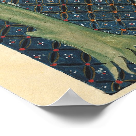 Verlichting van een menorah, van poster (Hoek)