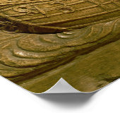 Verlichting van een Venetiaanse galleon Poster (Hoek)