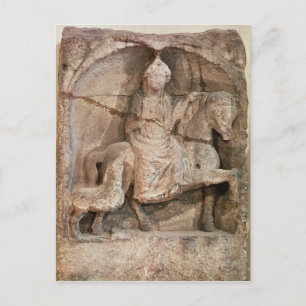 Verlichting van Epona, Gaulish godin Briefkaart