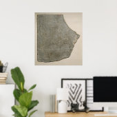 Verlichting van het Assyrische leger in de strijd  Poster (Thuiskantoor)