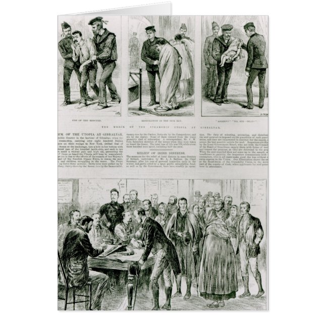 Verlichting van het Ierse noodlot (Voorkant)