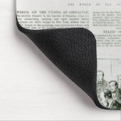 Verlichting van het Ierse noodlot Muismat (Hoek)