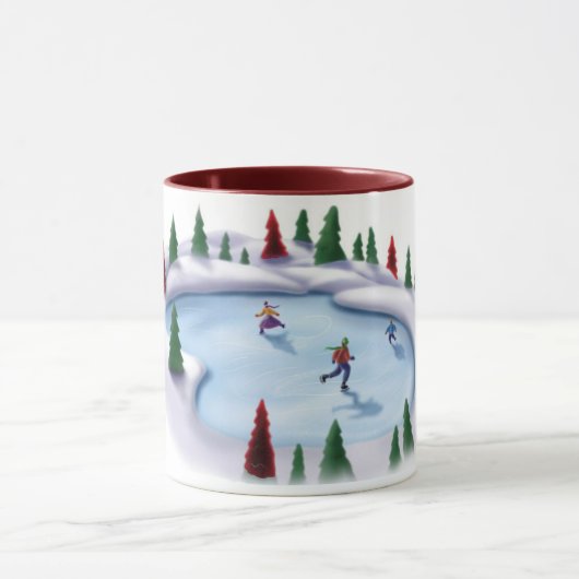 Verlichting van het ijs mok (Midden)