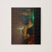 Verlichting van het Kremlin, 1883 (olie op canvas) Legpuzzel (Verticaal)