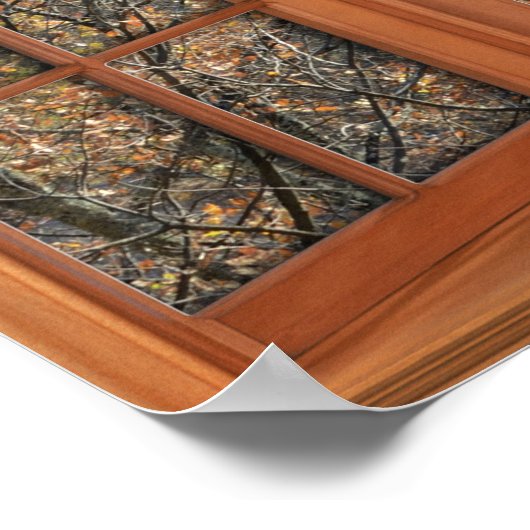 Verlichting van het venster van de fout - de Tever Poster (Hoek)