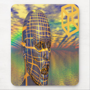 Verlichting van het vlak muismat