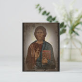 Verlichting van Jezus Briefkaart (Staand voorkant)