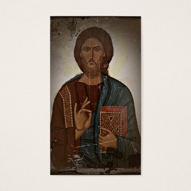 Verlichting van Jezus Visitekaartjes (Voorkant)