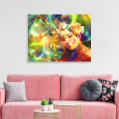Verlichting van Liefde Canvas Afdruk (Insitu (Woonkamer))