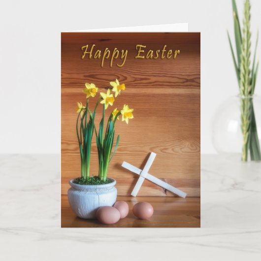 Verlichting van Pasen Feestdagen Kaart (Voorkant)