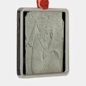 Verlichting van Ramesses II als kind Metalen Ornament (Rechts)