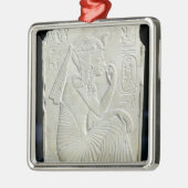 Verlichting van Ramesses II als kind Metalen Ornament (Links)