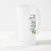 Verlichting van Saint Patrick Matglas Bierpul (Voorkant rechts)