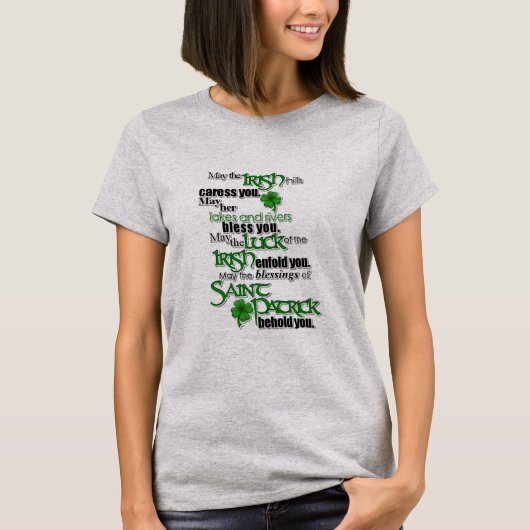Verlichting van Saint Patrick T-shirt (Voorkant)