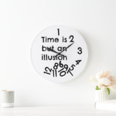 Verlichting van tijdklok grote klok (Huis)