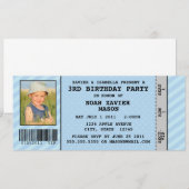 Verlichting van verjaardagsfeestkaartje voor gebeu kaart (Voorkant / Achterkant)