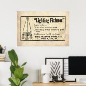 verlichting vanaf 1920 poster (Thuiskantoor)