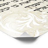 Verlichting voor het huis in de Habayit van Hebree Foto Afdruk (Hoek)