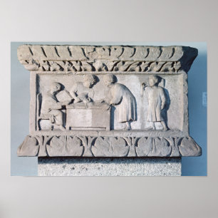 Verlichting waarin een plaats voor belastinginning poster