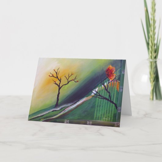 Verlichting - Wenskaart Kaart (Voorkant)