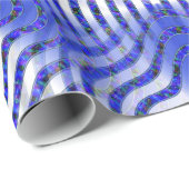 Verlichtingen in blauw.... cadeaupapier (Rol Hoek)