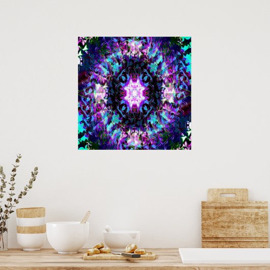 Verlichtingen in de tijd... poster (Keuken)