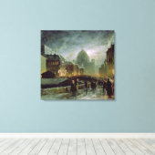Verlichtingen in Sint-Petersburg, 1869 Canvas Afdruk (Insitu (Houten vloer))
