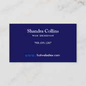 Verlichtingen - Ontwerp van de Technische Website Visitekaartje (Achterkant)