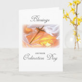 Verlichtingen op de dag van de Orde, kaars en krui Kaart (Gele Bloem)