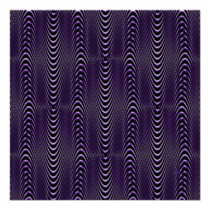 Verlichtingen van Paarse mensen.... Poster